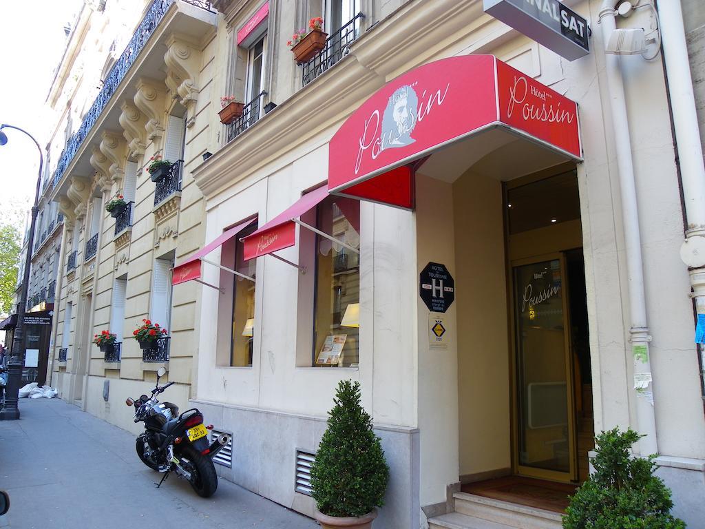 Hôtel Poussin Paris Exterior foto